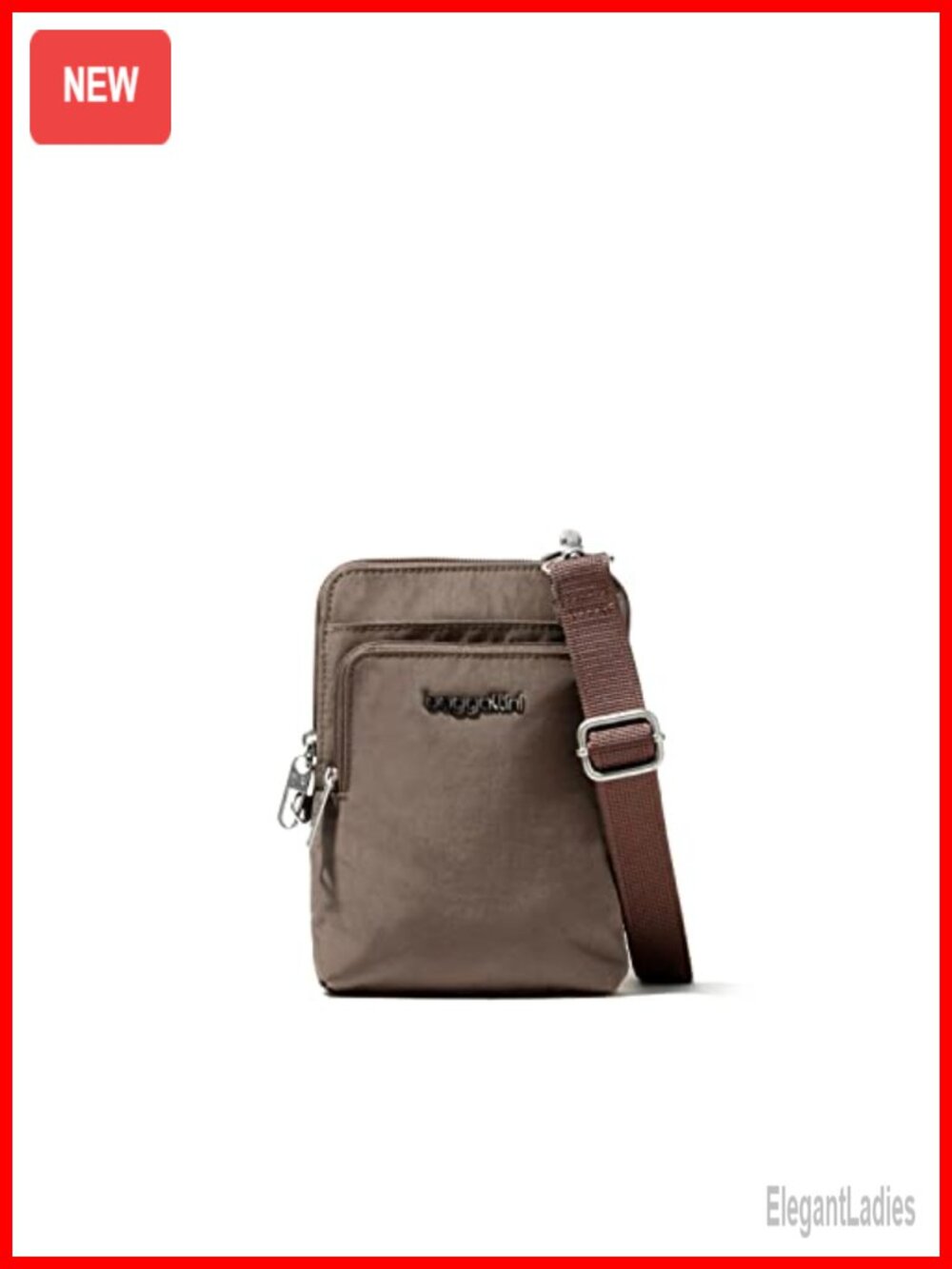 Lightweight Water-Resistant Anti-Theft Crossbody Bag RFID Slash-Resistant
